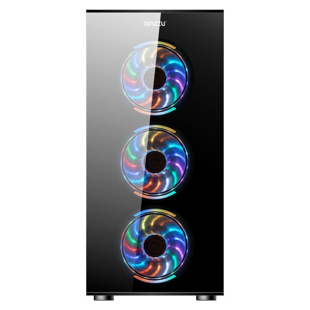 Ginzzu CL280 FAN 12CM RGB*4 USB3.0 Window