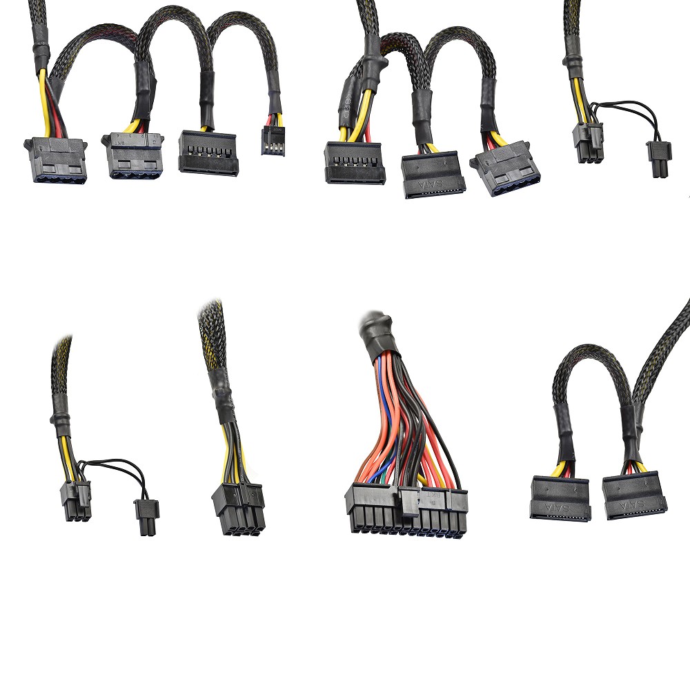 Exegate EX282040RUS-OEM Блок питания 500W ExeGate 500PPH-LT OEM, ATX, black, 80+, APFC, 12cm, 24p, (4+4)p, 5*SATA, 3*IDE