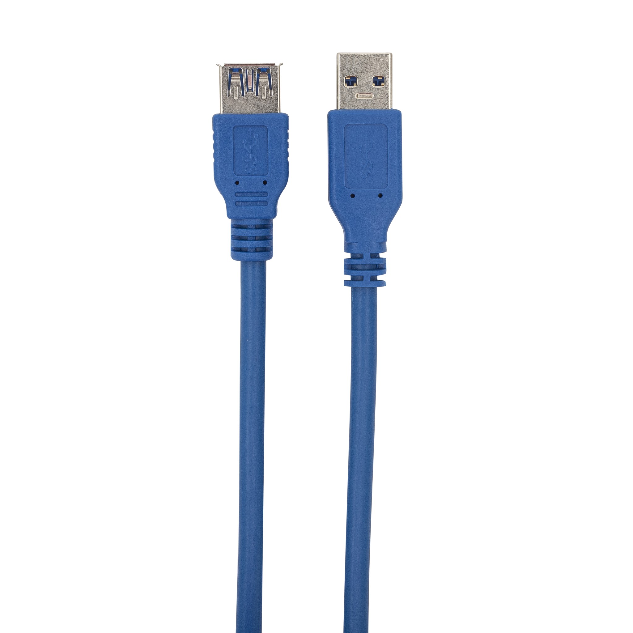 Bion Кабель удлинительный USB 3.0 AM/AF, 1.8 м, позолоченные контакты, синий [BXP-CCP-USB3-AMAF-6] Bion Expert