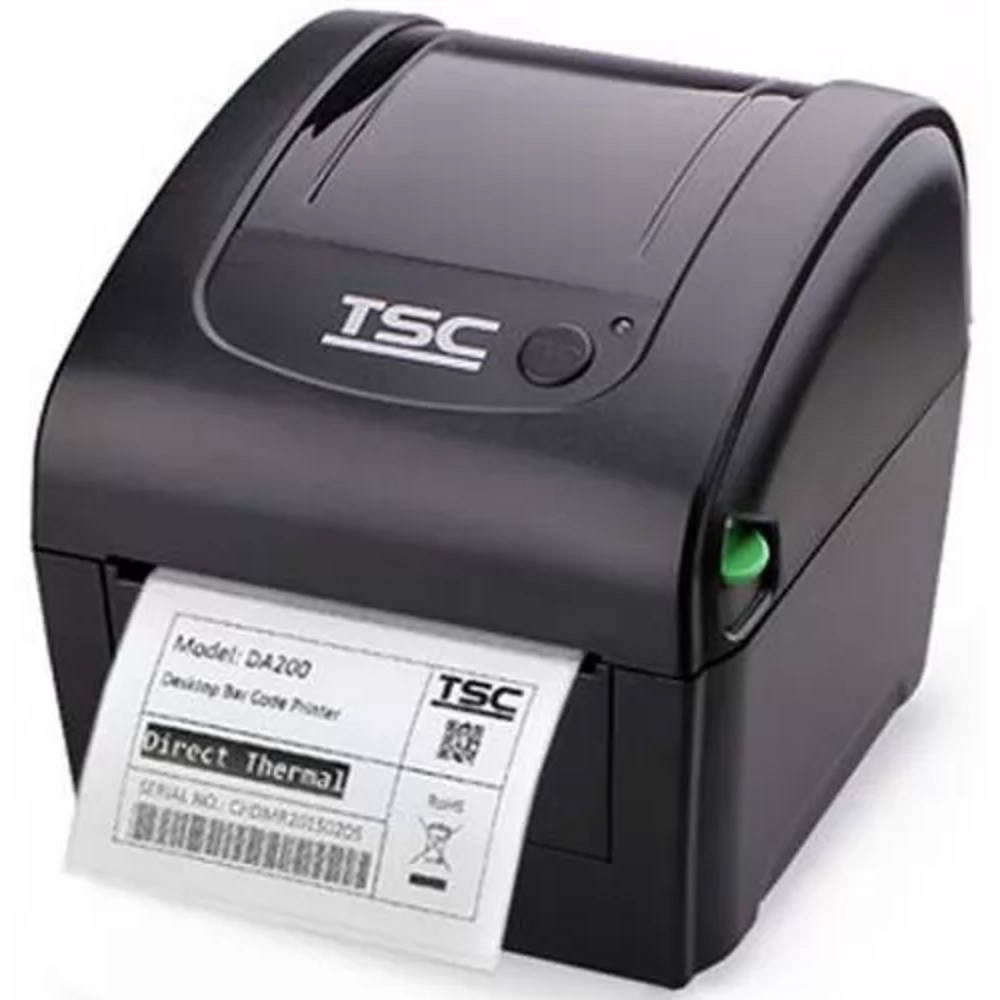 TSC DA220, 4", DT, 203 dpi, 6 ips, USB + Ethernet + RTC