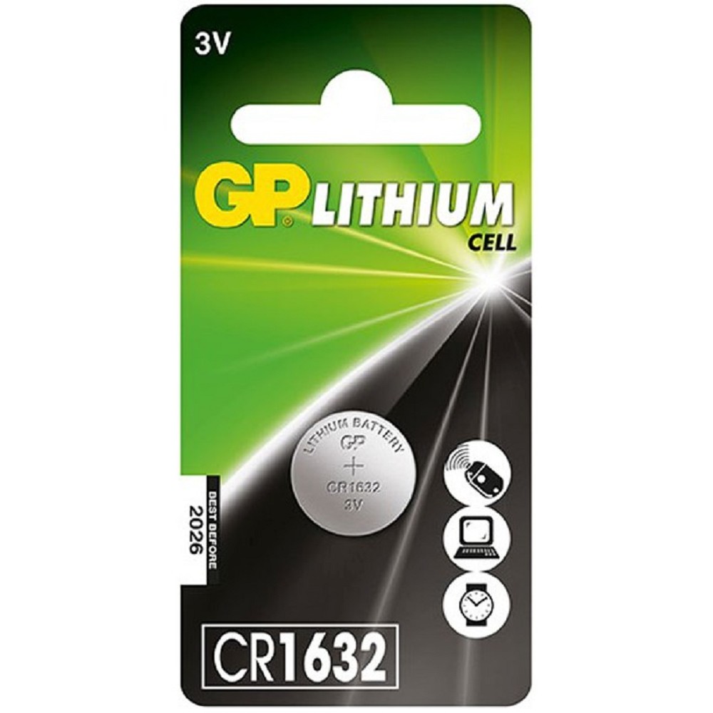 GP CR1632-7CR1 10/100/900 (1 шт. в уп-ке) арт. 4891199149030