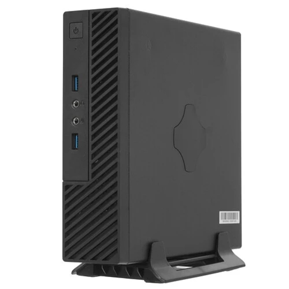 Slim Case Powerman ME100S-BK U3*2, front fan 4cm, HDD frame Upper type+ "L"+"I" types 120W adapter, GM-120 DC-ATX Mini ITX арт. 6133715