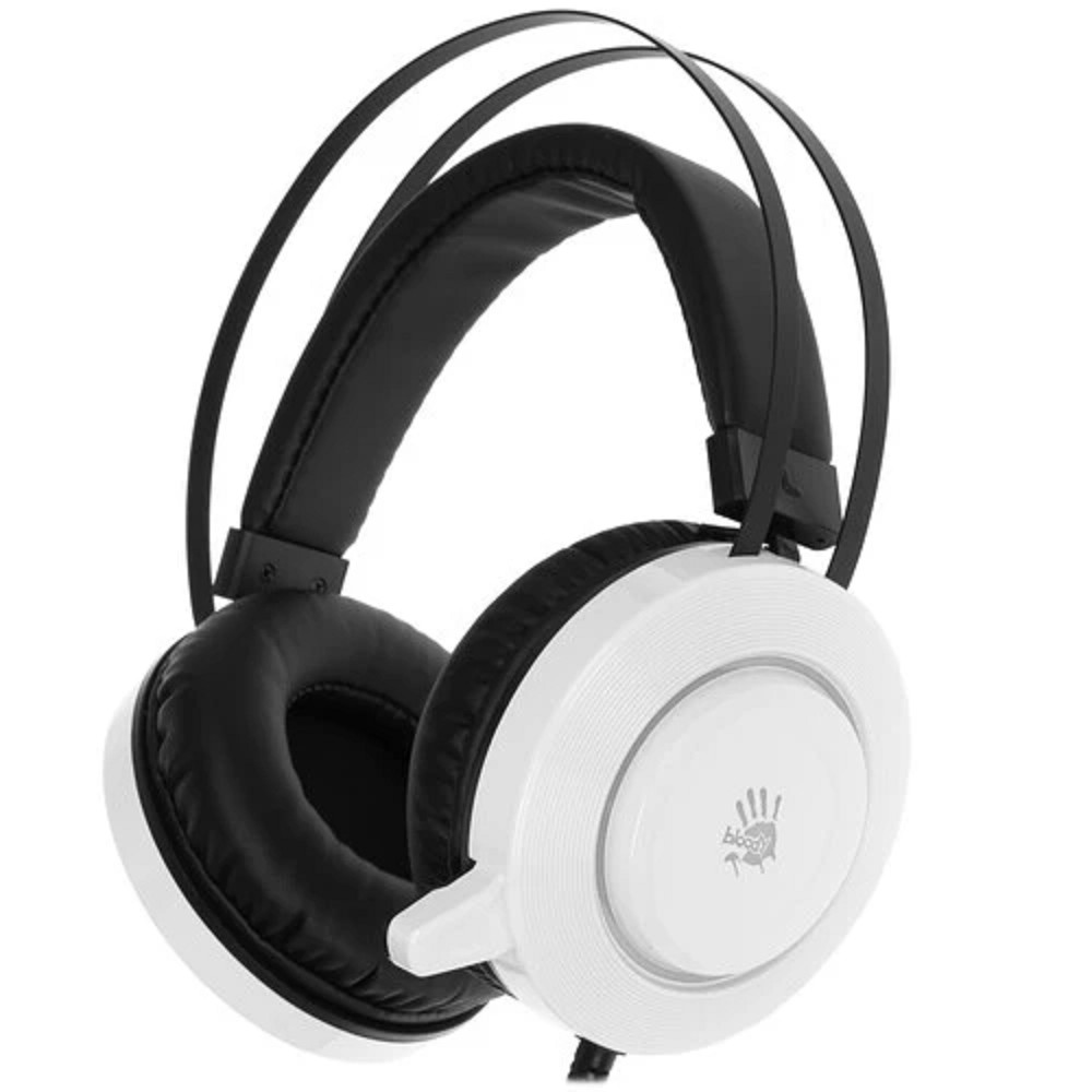 A4 Bloody G521 WHITE 2.3м мониторные USB оголовье A4TECH
