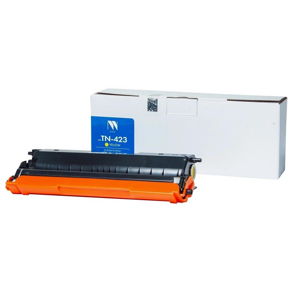 NV Print TN-423Y Тонер-картридж для для Brother HL-L8260/MFC-L8690/DCP-L8410 (4000k), Yellow арт. NV-TN-423Y