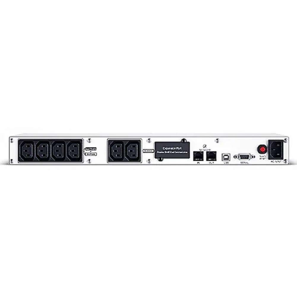 ИБП CyberPower OR600ERM1U-RU {Line-Interactive, 600VA/360W USB/RS-232 Сухой контакт/SNMPslot /RJ11/45 (4+2 IEC С13), 6В/9 Ач х 2}