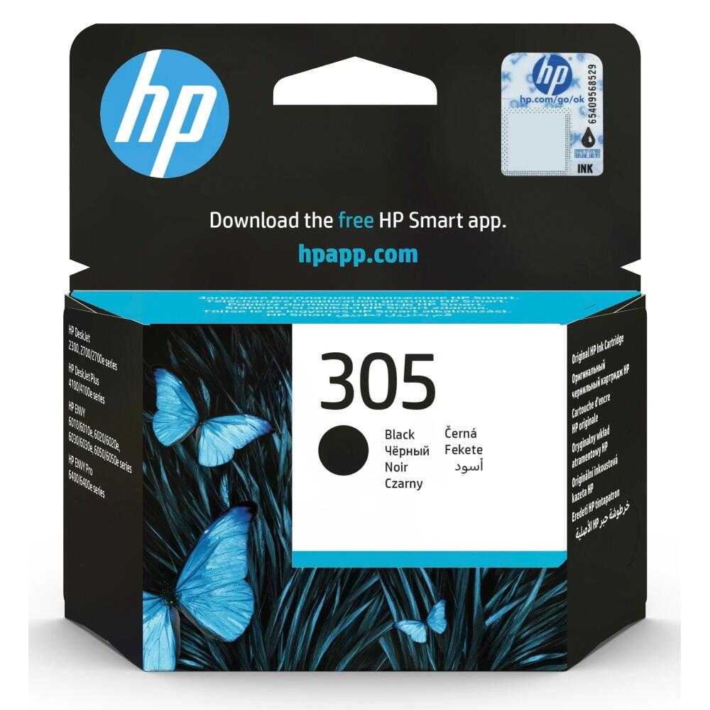 Картридж струйный HP 305 3YM61AE черный (120стр.) (17.9мл) для HP DJ 2320/2710/2720