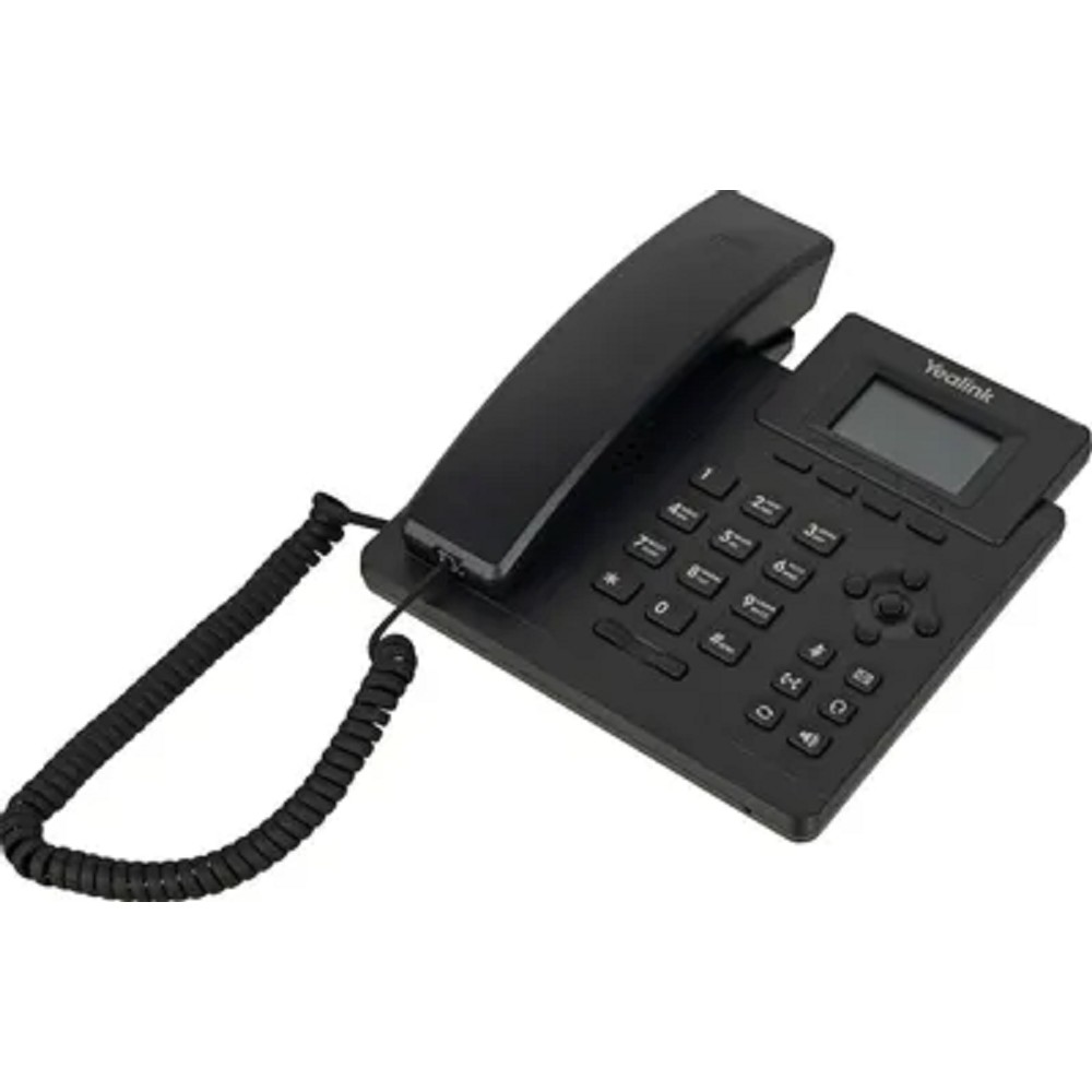 YEALINK SIP-T30, 1 аккаунт, 2.3" LCD-экран 132х64, шт. БП в комплекте