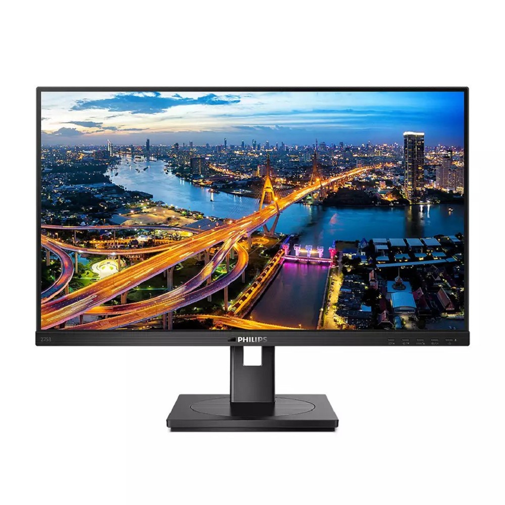 LCD PHILIPS 27" 275B1 черный с поворотом экрана {IPS 2560x1440 75Hz 4ms 178/178 300cd DVI HDMI1.4 DisplayPort1.2 4xUSB3.2 MM} арт. 275B1/00