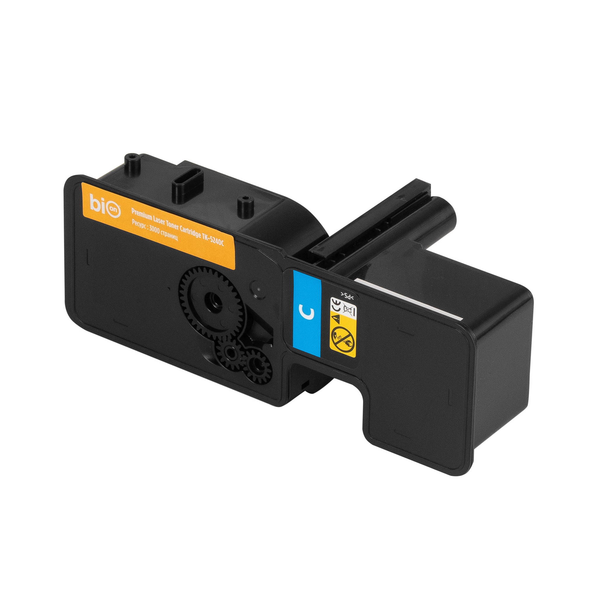 Bion BCR-TK-5240C Картридж для Kyocera ECOSYS TK-5240C/ P5026cdn/P5026cdw/M5526cdn/M5526cdw (3000 стр.), Голубой, с чипом Bion Cartridge