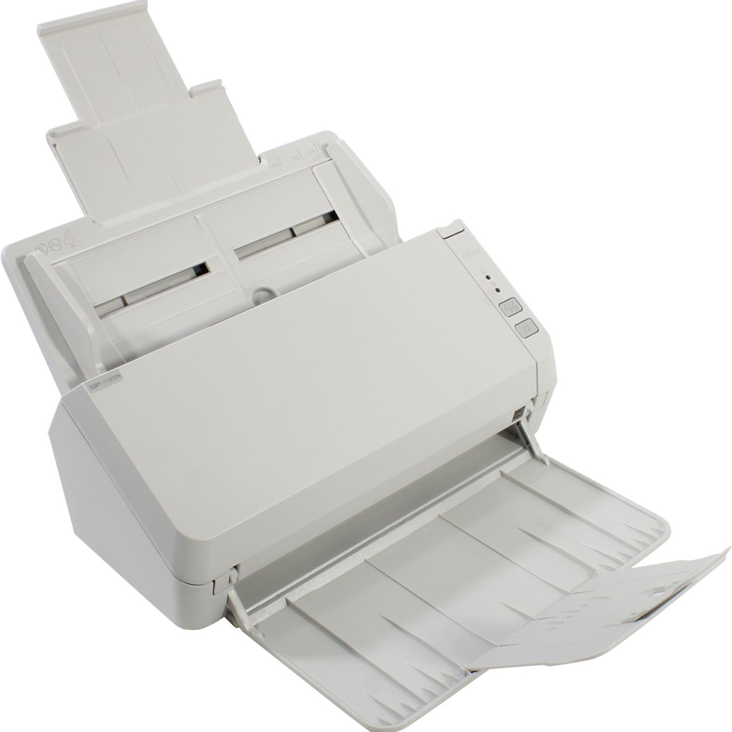 Fujitsu/Ricoh SP-1120N (PA03811-B001) {А4,20 стр./мин, ADF 50, USB 3.2, Gigabit Ethernet, A4, нагрузка 3000 стр./день}