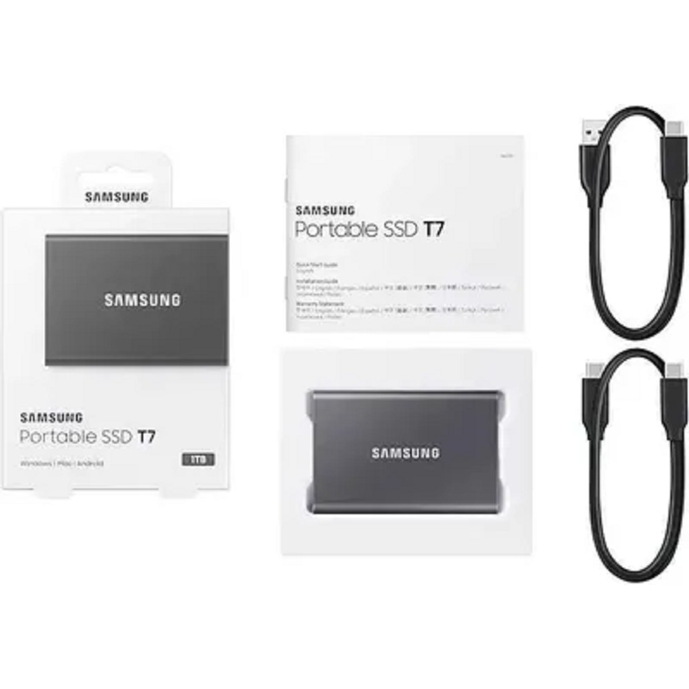 Samsung Portable SSD 1TB T7 [MU-PC1T0T/WW] USB Type-C 1.8"