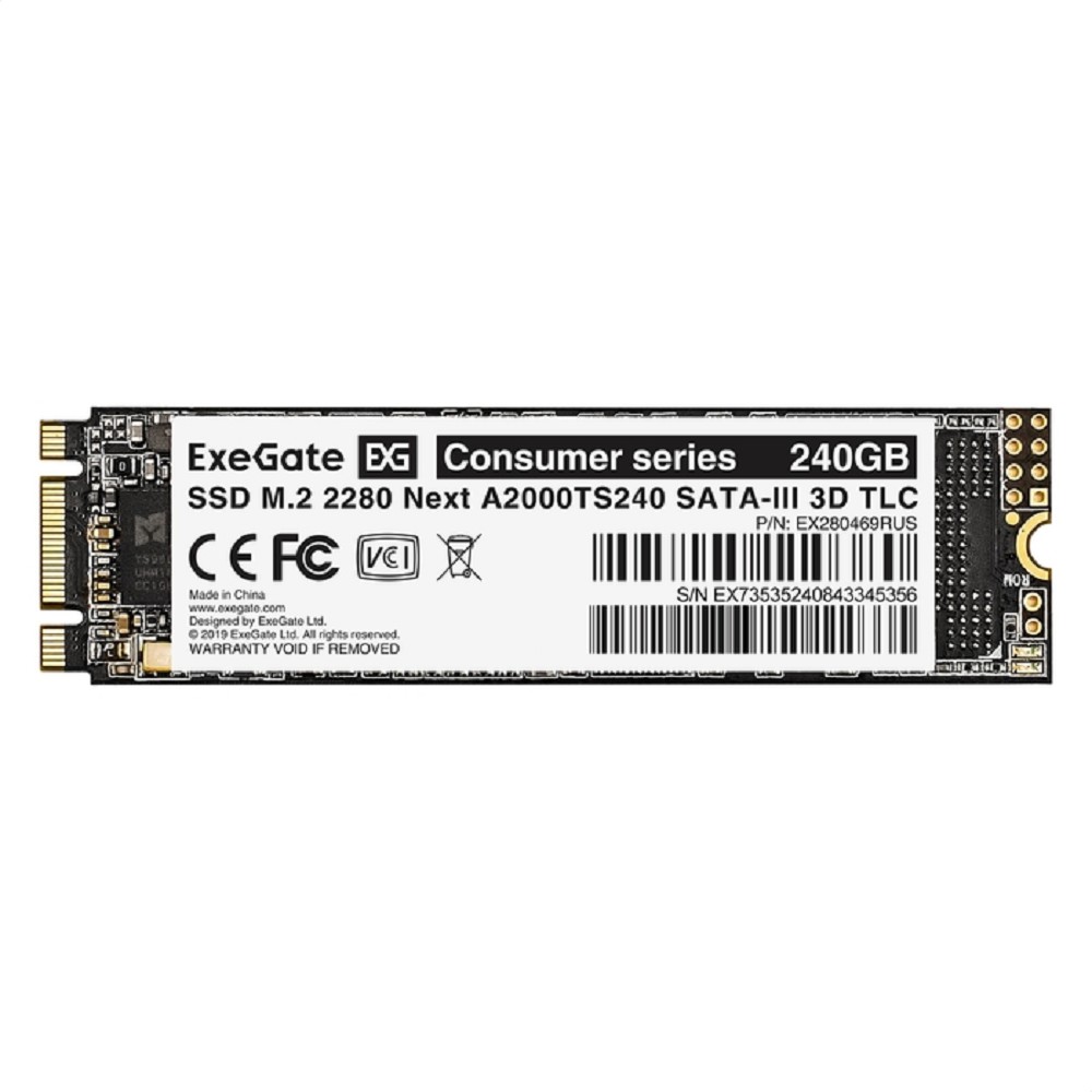 ExeGate SSD M.2 240GB Next Series EX280469RUS