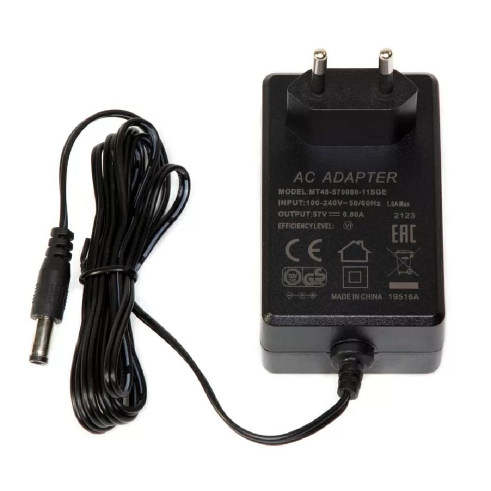 MikroTik MT48-570080-11DG (SGE) Блок питания, 57V 0.8A 45.6W