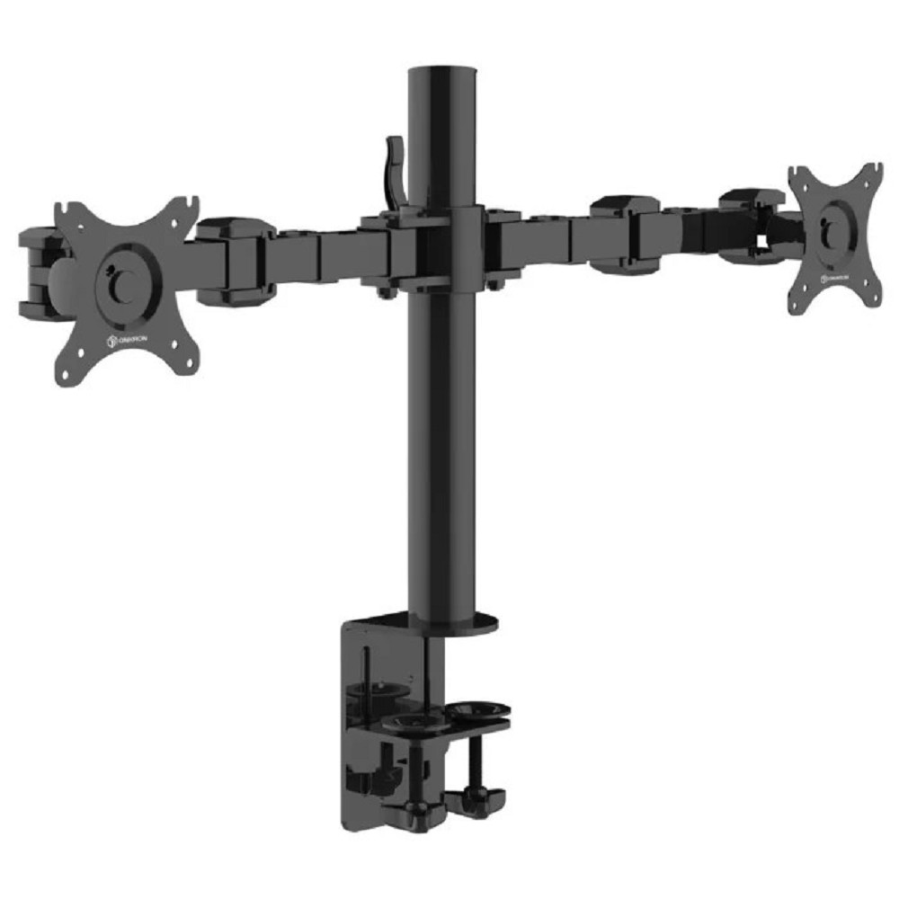 ONKRON D221E чёрный {Для экранов с диагональю 10"-32" каждый Максимальная нагрузка: 18кг (2х9кг) VESA: 75x75, 100х100мм} арт. 4603726156011