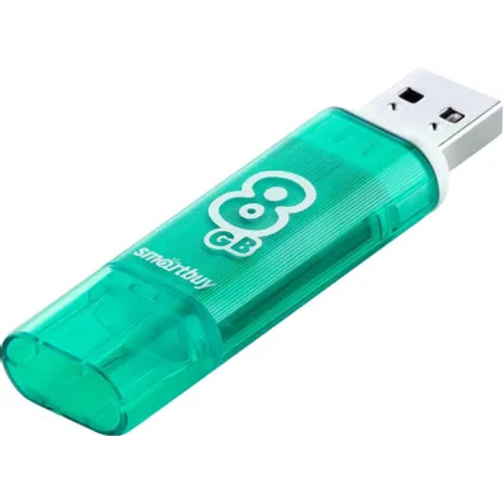 Smartbuy USB Drive 8Gb Glossy series Green SB8GBGS-G Smart buy