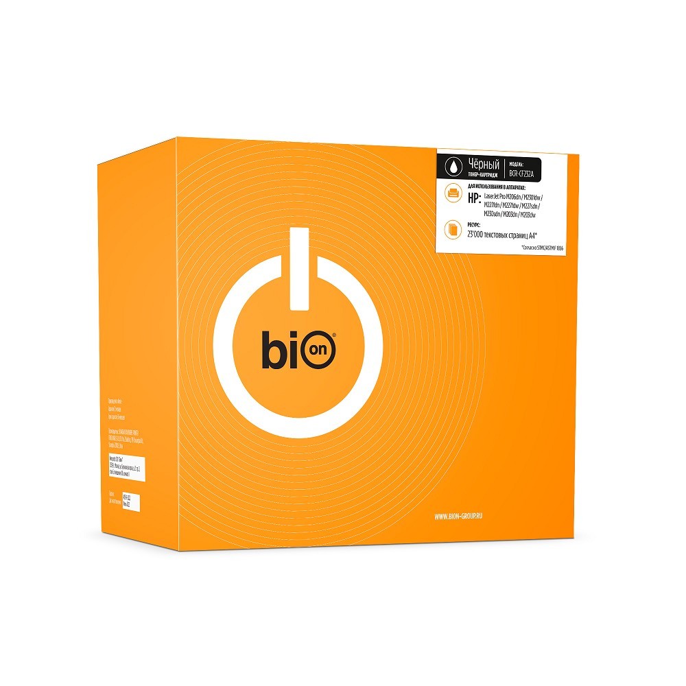 Bion BCR-CF232A Драм-картридж(блок фотобарабана) для HP LaserJet Pro M203/M227/M230 (23000 стр.), с чипом Bion Cartridge