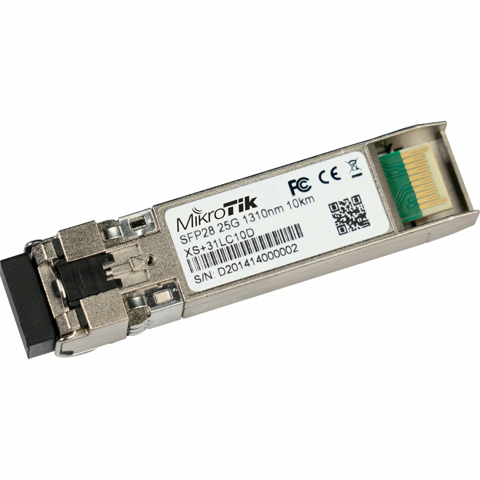 MikroTik SFP/SFP+/SFP28 module 1/10/25G SM 10km 1310nm арт. XS+31LC10D