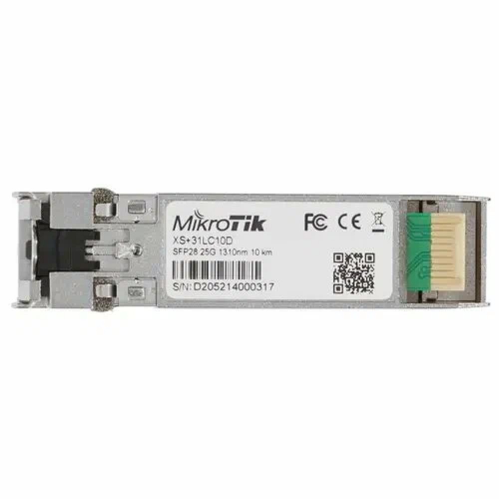 MikroTik SFP/SFP+/SFP28 module 1/10/25G SM 10km 1310nm арт. XS+31LC10D