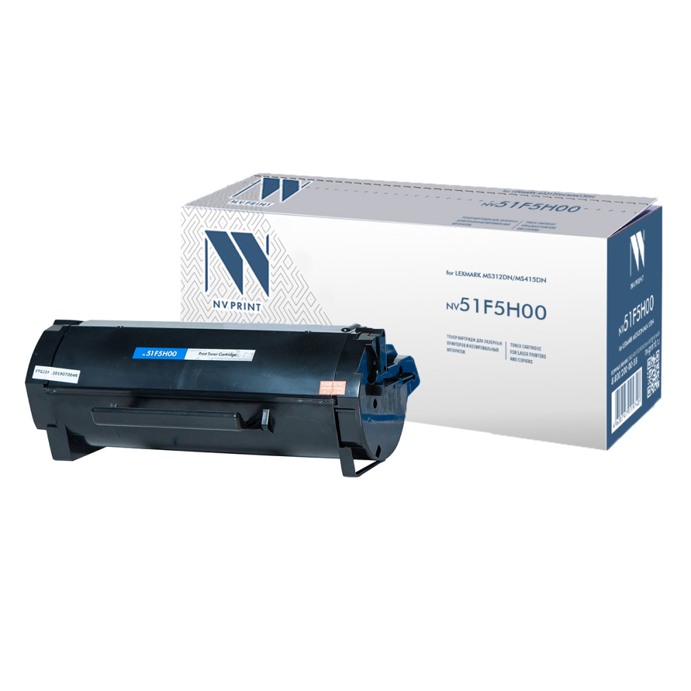 NV Print 51F5H00 Картридж для Lexmark MS312dn/MS415dn (5000k) арт. NV-51F5H00