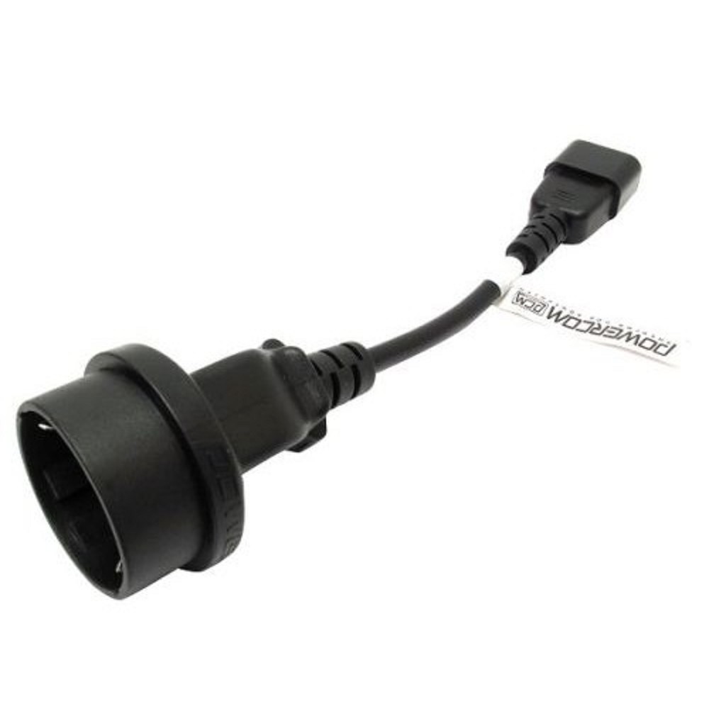 Powercom cord IEC 320 С14 to socket Type-F (504291) арт. SCUT IEC320 to Type-F