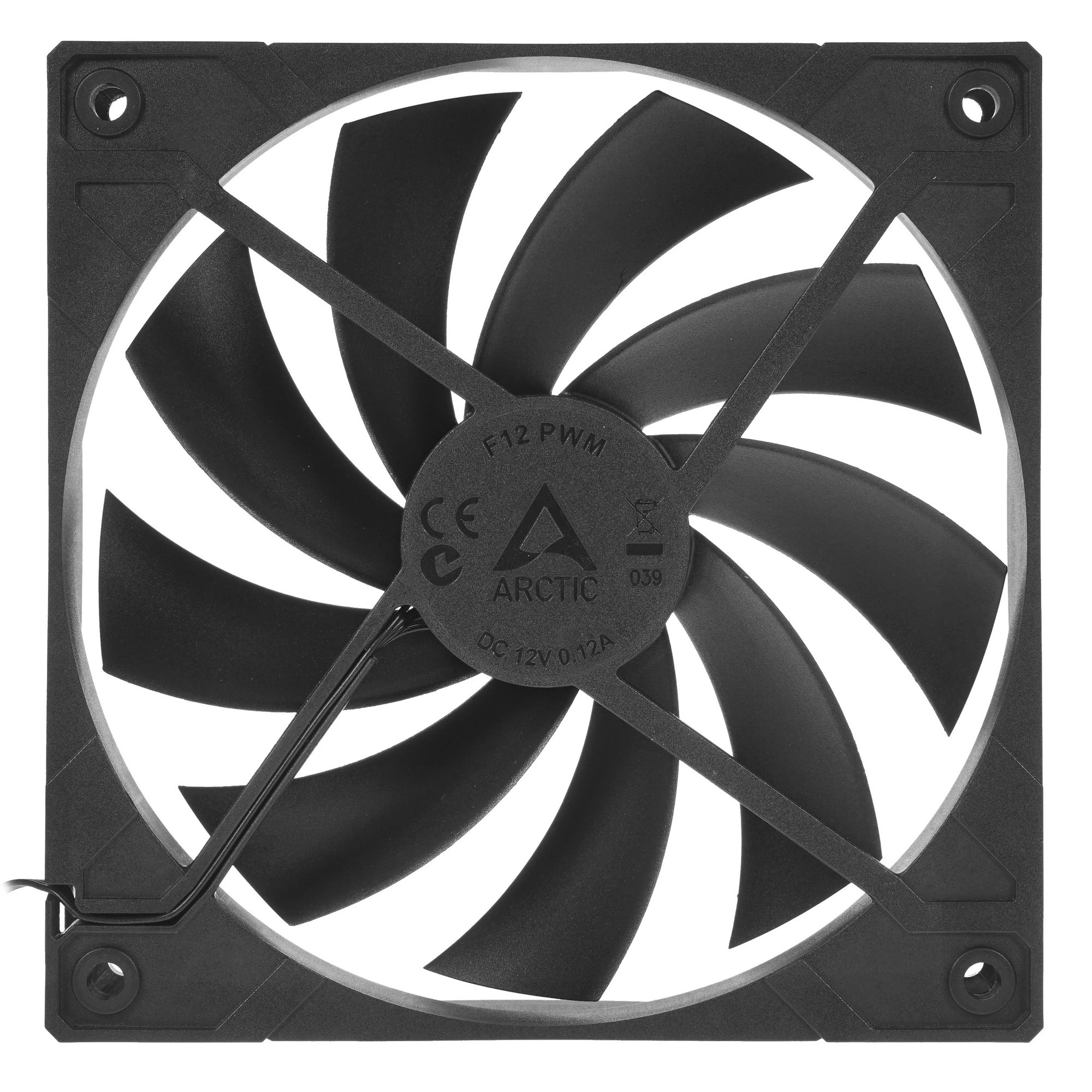 Case fan ARCTIC F12 PWM (Black) - retail (ACFAN00203A)