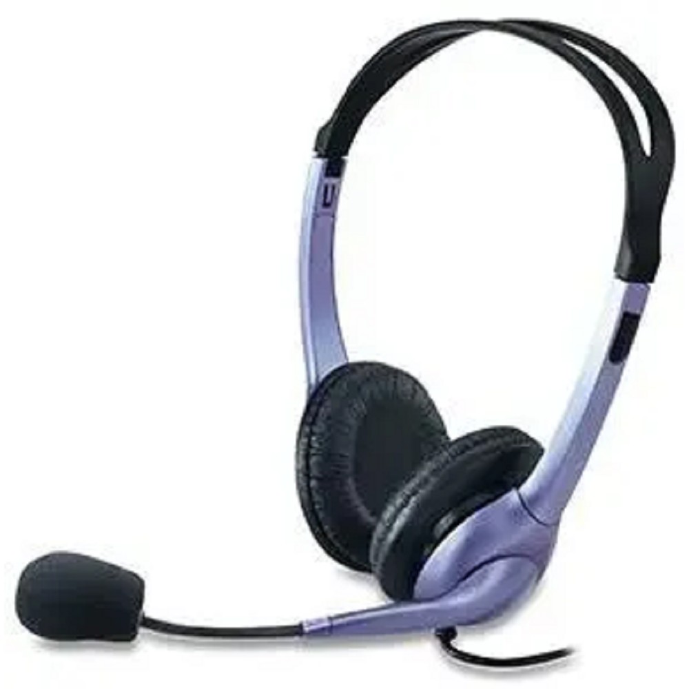 Genius Headset HS-04S, Stereo, 1x mini jack 3.5mm, blue арт. 31710156101