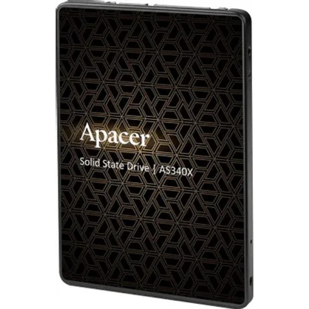 Apacer SSD PANTHER AS340X 240Gb SATA 2.5" 7mm, R550/W520 Mb/s, 3D NAND, IOPS 38K/75K, MTBF 1,5M, 140TBW, Retail, 3 years (AP240GAS340XC-1)