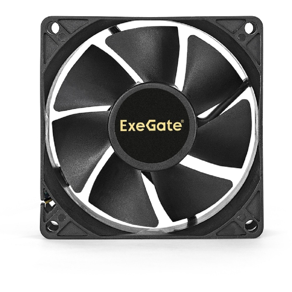 Exegate EX283382RUS Вентилятор ExeGate ExtraPower EP08025SM, 80x80x25 мм, Sleeve bearing (подшипник скольжения), Molex, 2400RPM, 25dBA