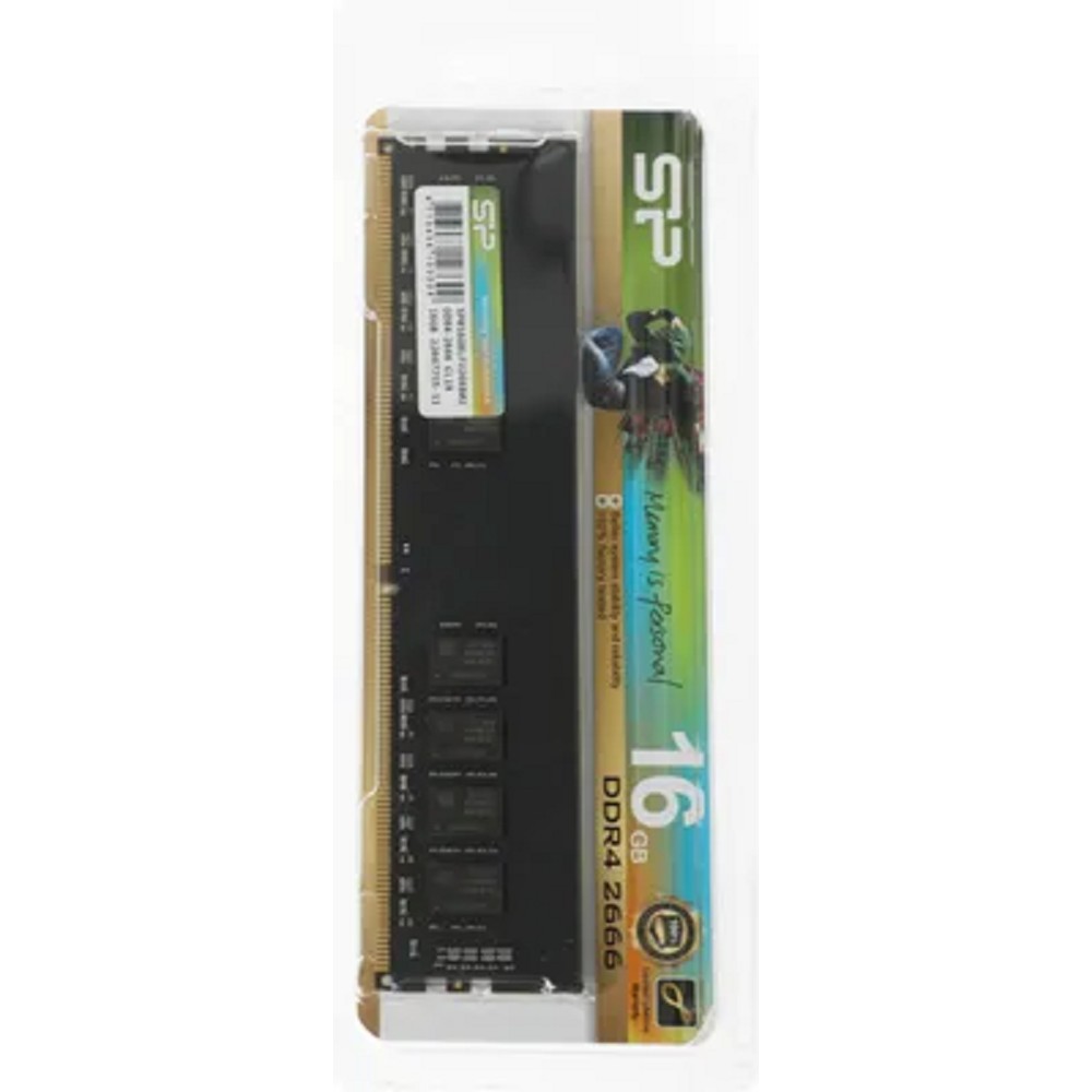 Silicon Power DDR4 DIMM 16GB SP016GBLFU266B02/F02 PC4-21300, 2666MHz