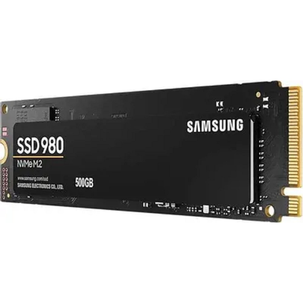 SSD M.2 (PCI-E NVMe) 500Gb Samsung 980 (R3100/W2600MB/s) (MZ-V8V500BW) 1year