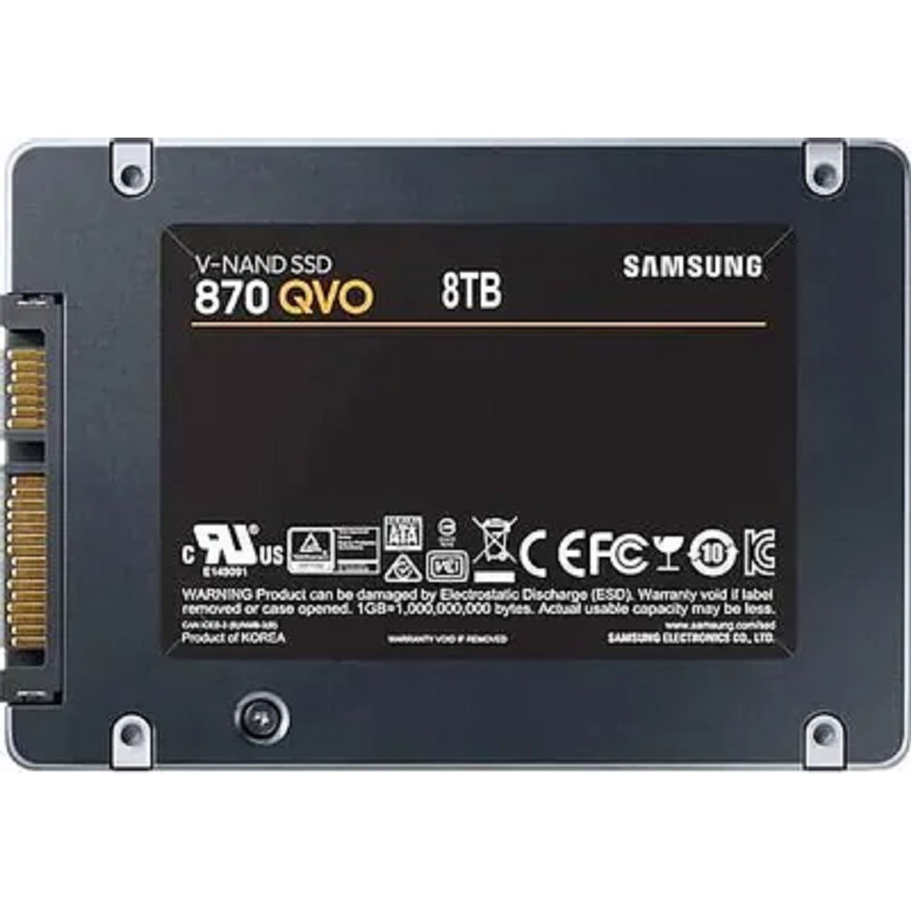 SSD 2.5" 8Tb (8000GB) Samsung SATA III 870 QVO (R560/W530MB/s) (MZ-77Q8T0BW) 1 year