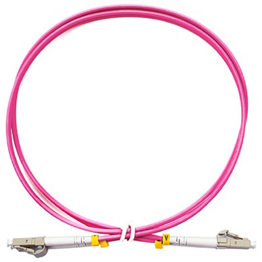 Cabeus FOP-50-OM4-LC-LC-1,5m Шнур оптический duplex LC-LC 50/125 mm OM4 1,5м LSZH
