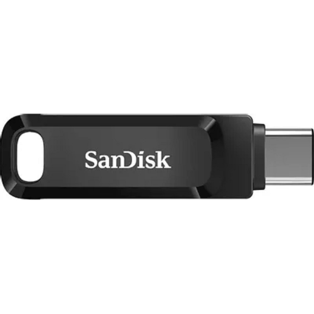 SanDisk USB Drive 64GB Ultra Dual Drive Go, USB 3.1 - USB Type-C Black[SDDDC3-064G-G46]