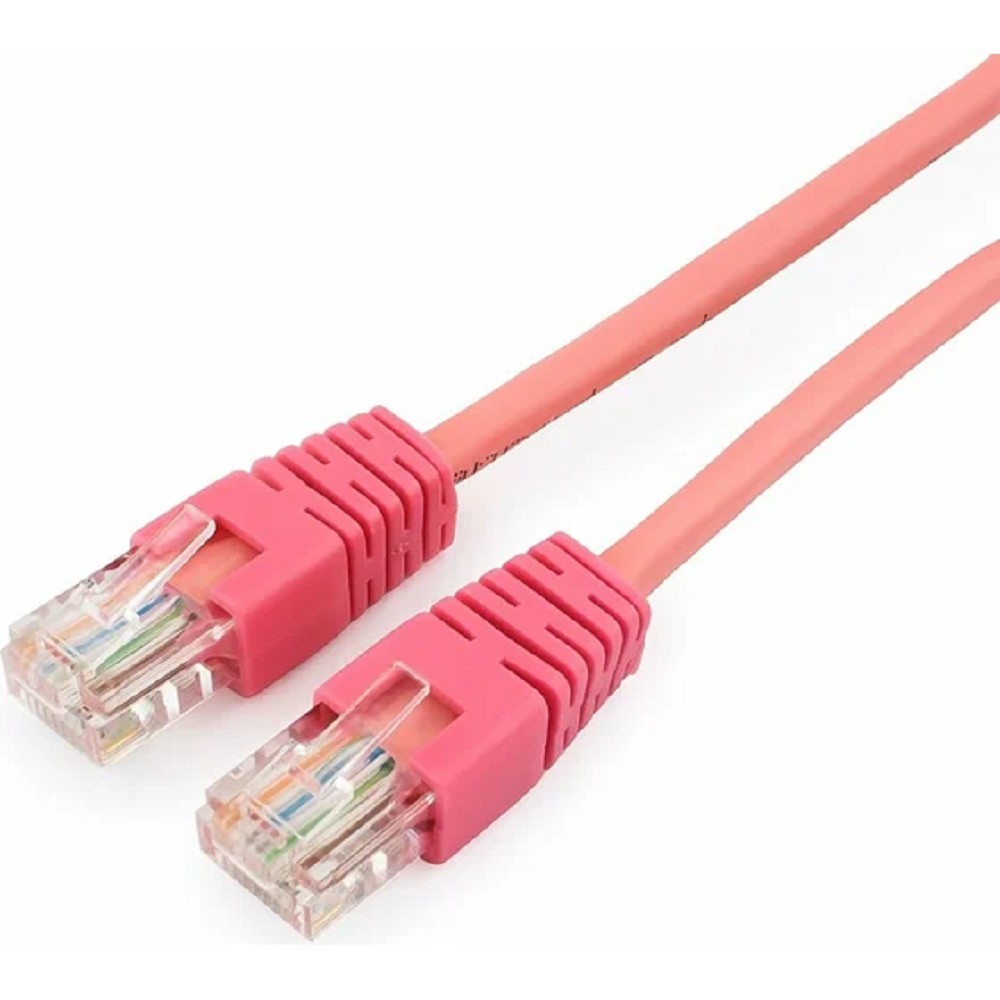 Cablexpert PP12-3M/RO Патч-корд UTP кат.5e, 3м, литой, многожильный (розовый)