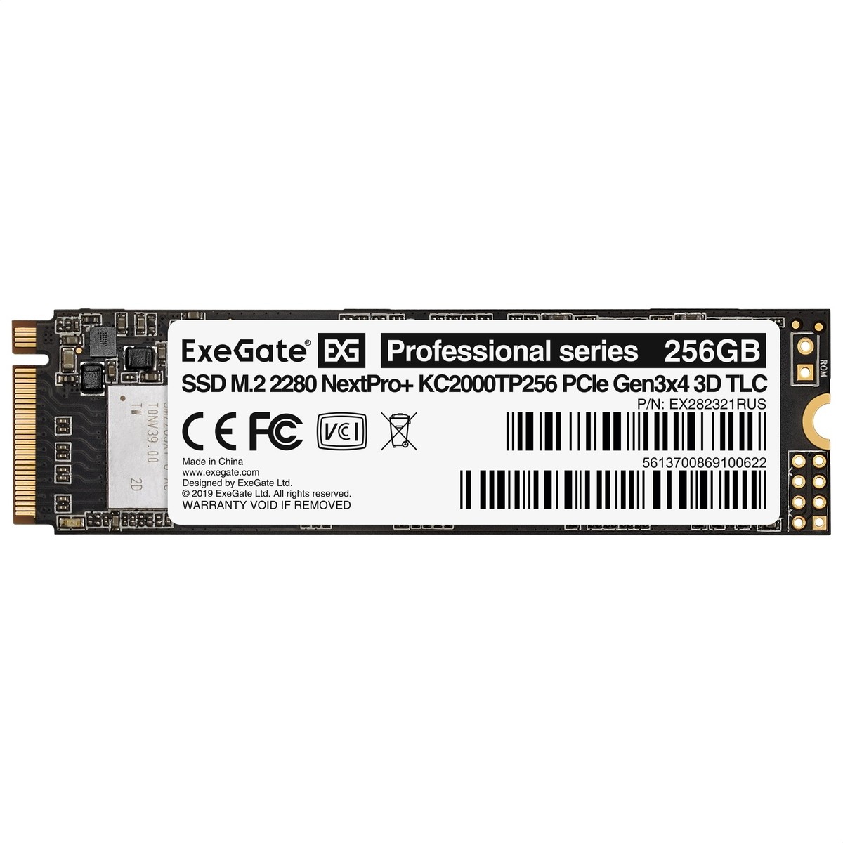 ExeGate SSD M.2 256GB NextPro+ EX282321RUS