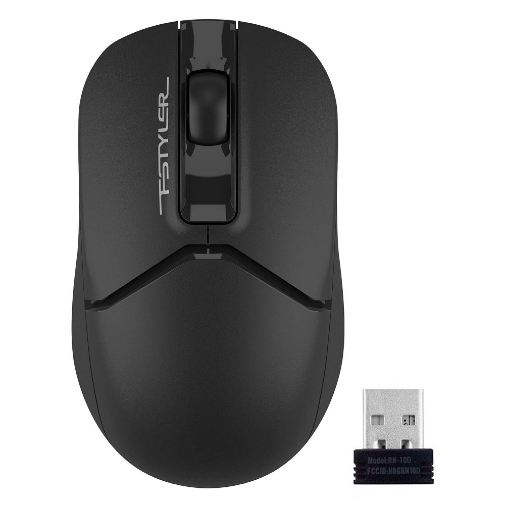 A-4Tech Мышь Fstyler FG12 black optical (1200dpi) cordless USB (3but) [1454090] A4Tech