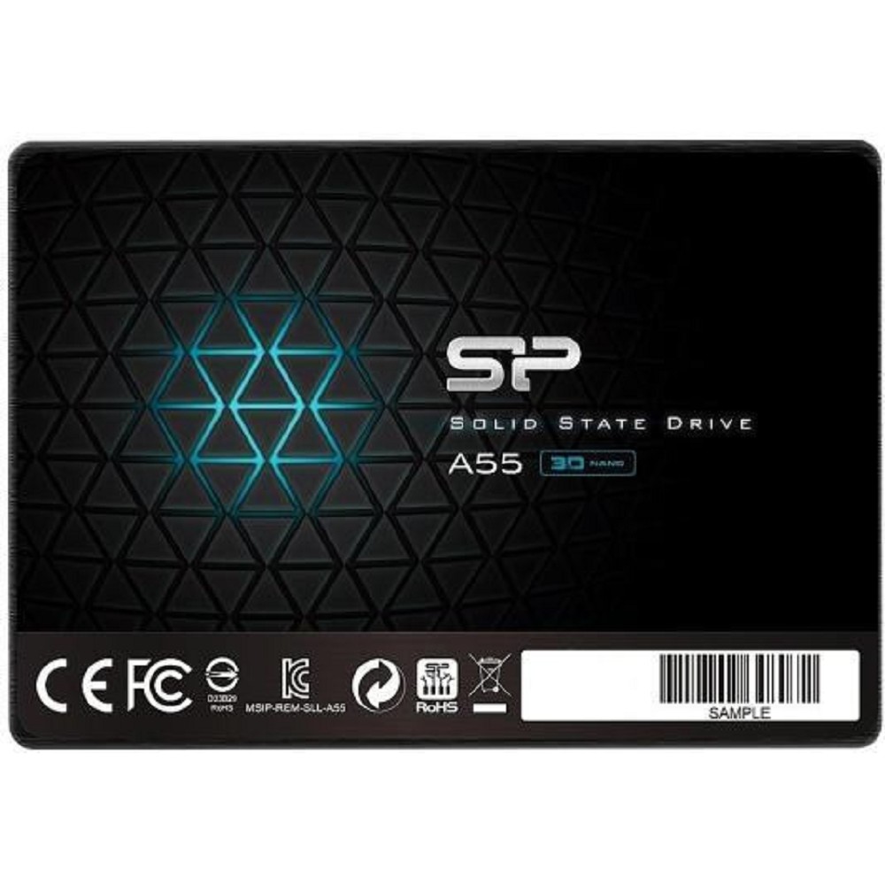 Silicon Power SSD 128Gb A55 SP128GBSS3A55S25 {SATA3.0, 7mm}