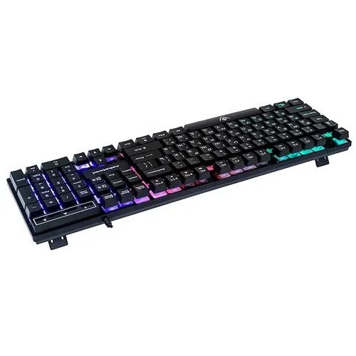 Клавиатура KG-23U BLACK Nakatomi Gaming - игровая с RGB-подсветкой, USB, черная Dialog