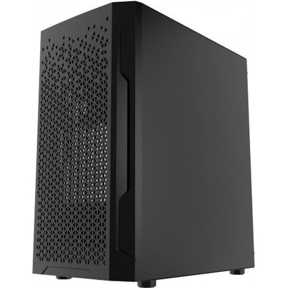 Powercase Корпус Mistral Micro Z2B SI, Non Window, Mesh, 2x 120mm fan, чёрный, mATX (CMIMZB-F2SI)