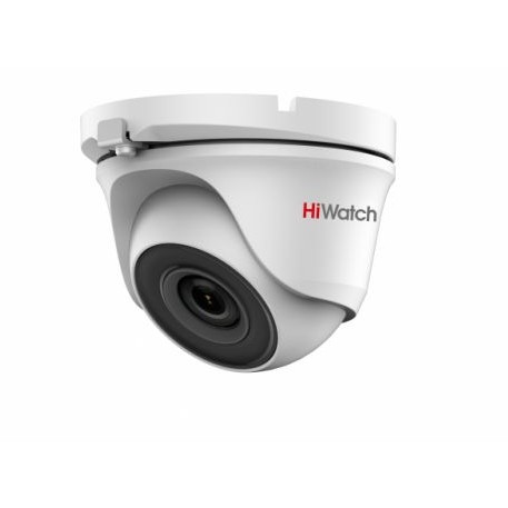 Камера видеонаблюдения аналоговая HiWatch DS-T203(B) 2.8-2.8мм HD-CVI HD-TVI цв. корп.:белый (DS-T203(B) (2.8 MM))