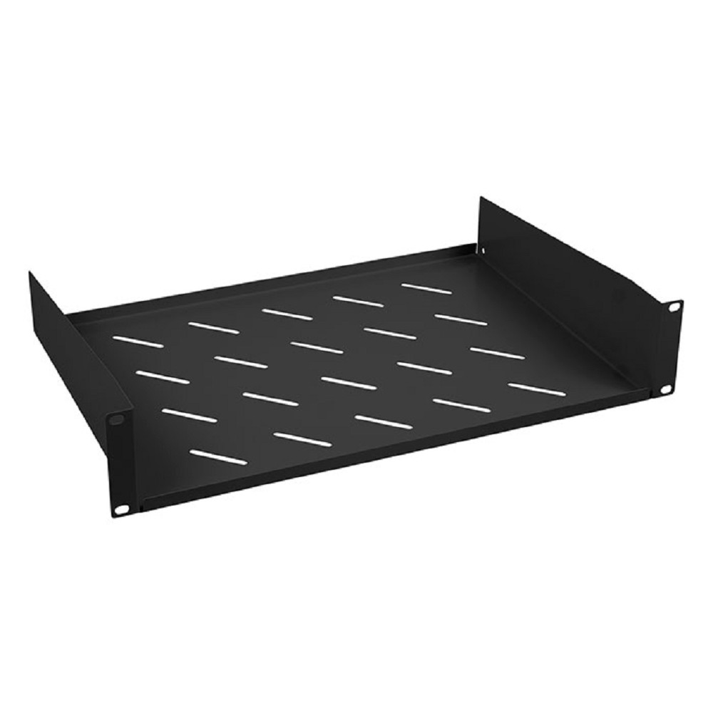 Полка стационарная Cabeus SH-J017-2U-315-BK 2U нагр.:20кг. 19" 315мм черный