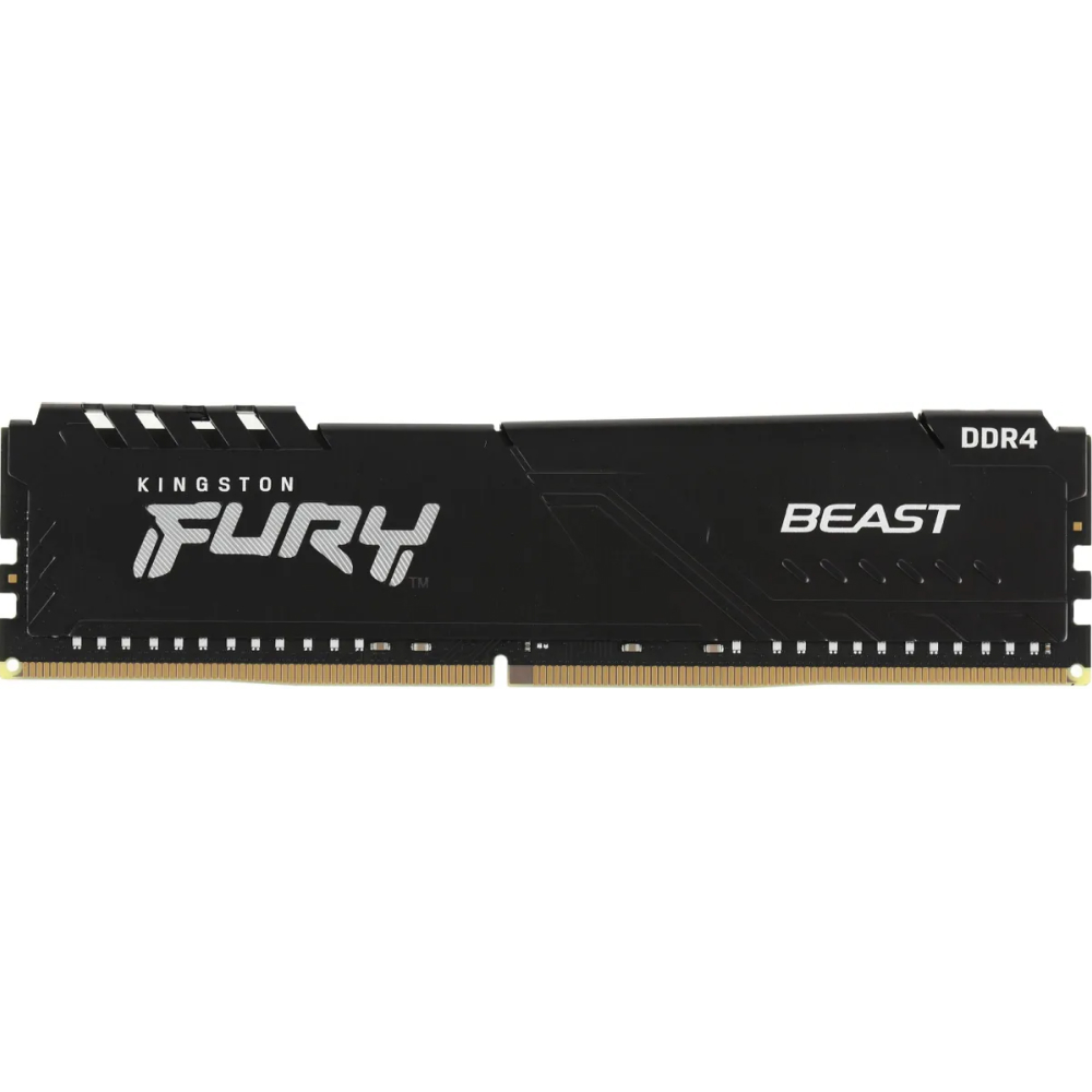 Kingston 16GB 3200MHz DDR4 CL16 DIMM 1Gx8 FURY Beast Black 1 Year Warrаnty арт. KF432C16BB1/16