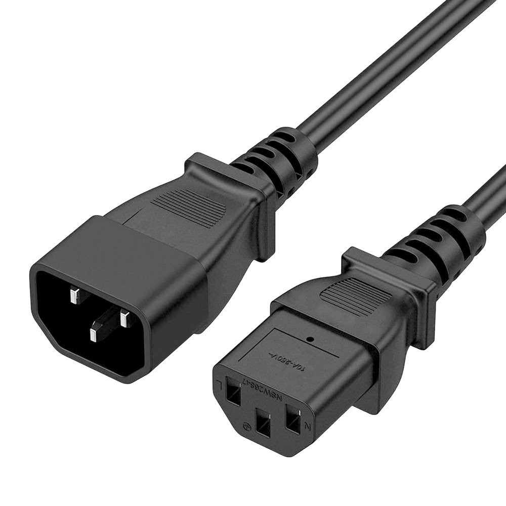 5bites Кабель питания PC107-50A IEC-320-C13 / IEC-320-C14 / 220V / 3G*0.75MM / 5M