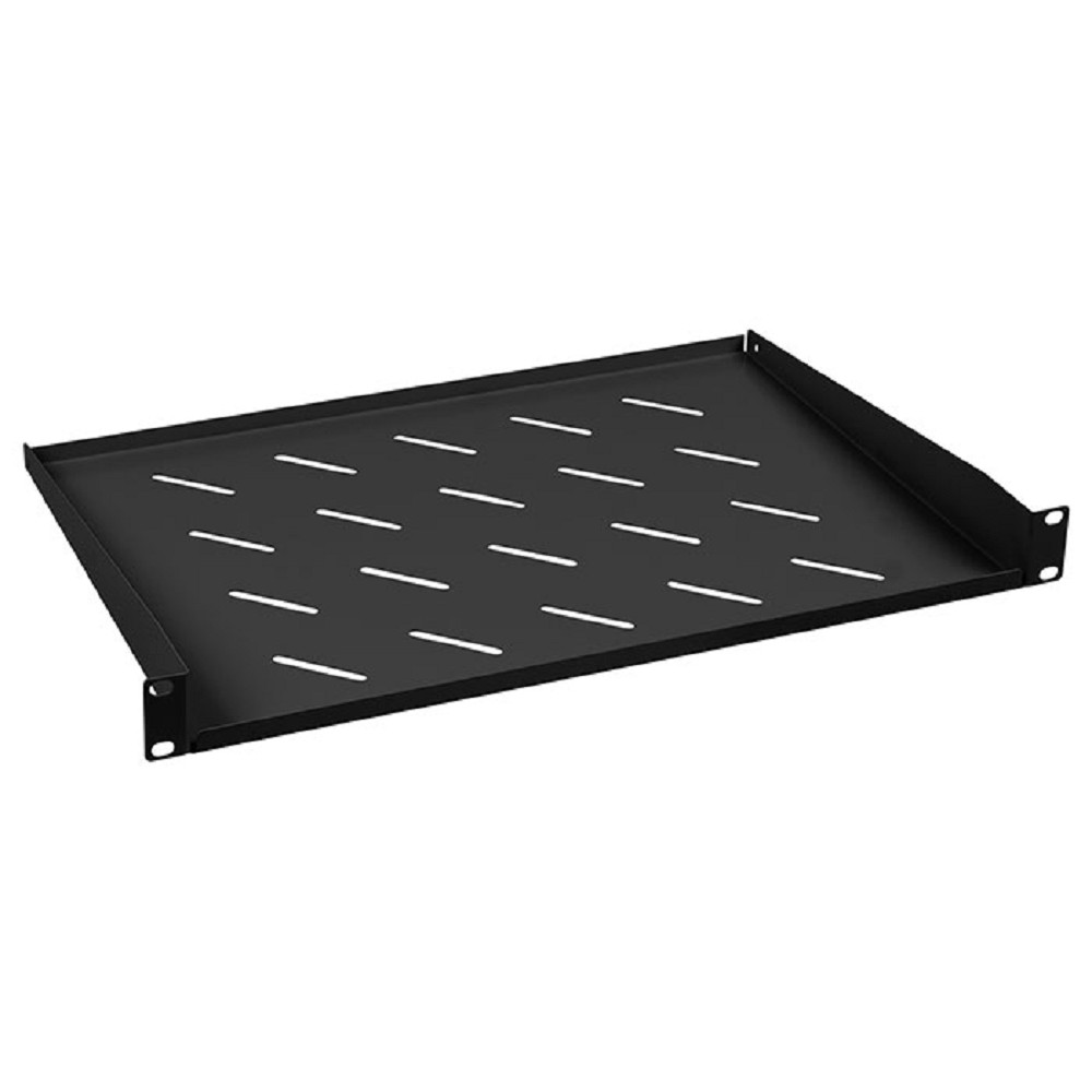 Полка стационарная Cabeus SH-J017-1U-315-BK 1U нагр.:15кг. 19" 315мм черный