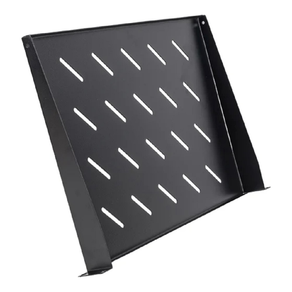 Полка стационарная Cabeus SH-J017-1U-315-BK 1U нагр.:15кг. 19" 315мм черный