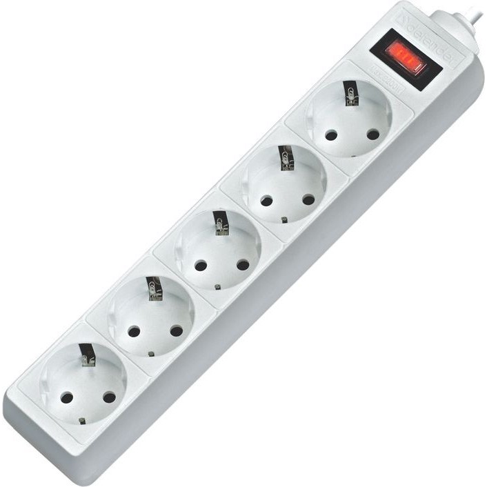 Defender ES 5 White (5 м, 5 розеток) арт. 99483
