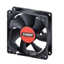 Exegate EX288928RUS Вентилятор ExeGate ExtraSilent ES14025B3P (140x140x25 мм, 2-Ball (двойной шарикоподшипник), 3pin, 1300RPM, 24dBA)