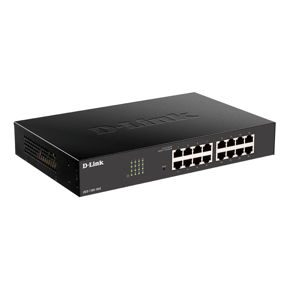 D-Link Настраиваемый L2 коммутатор, 16х1000Base-T арт. DGS-1100-16V2/A2A