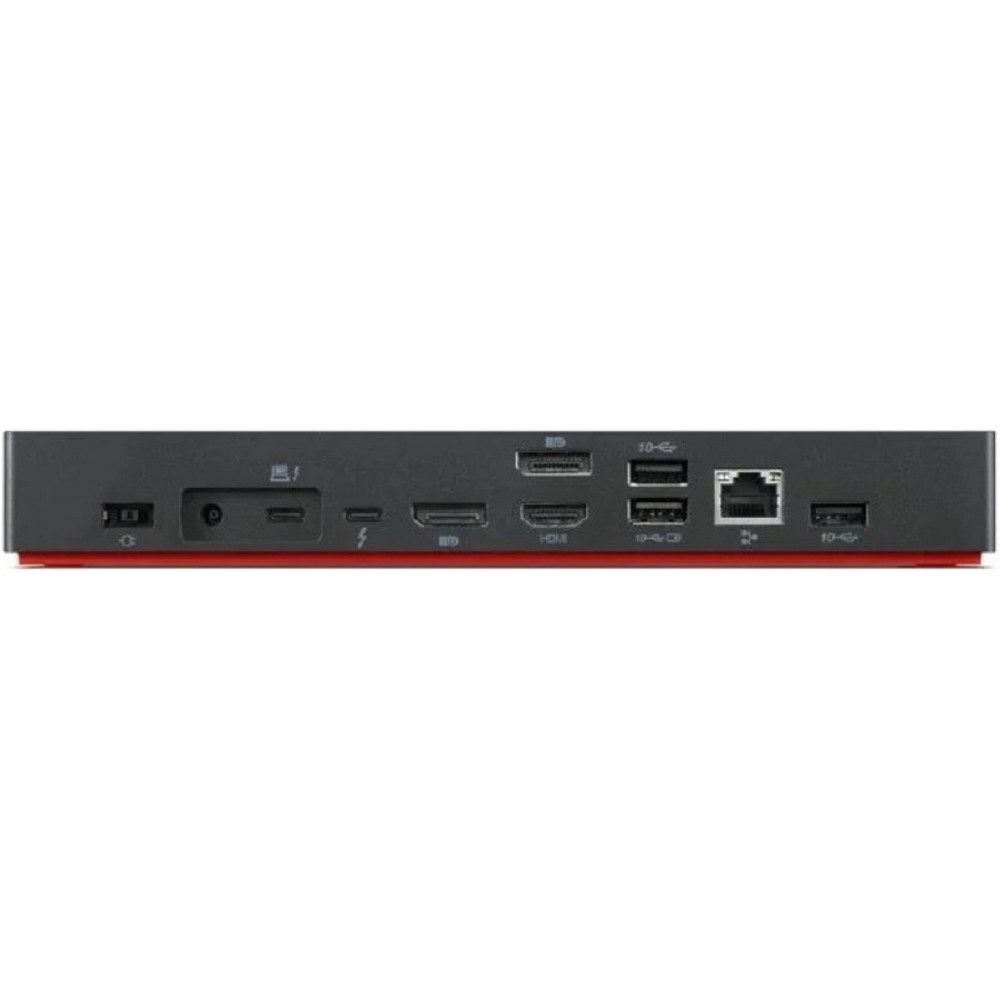 ThinkPad Universal Thunderbolt 4 Dock (2x DP 1.4, 1x HDMI 2.1, 1x Thunderbolt 4, 4x USB 3.1 Gen 2, 1x USB-C, 1x RJ-45, 1x Combo Audio Jack 3.5mm) Lenovo арт. 40B00135EU