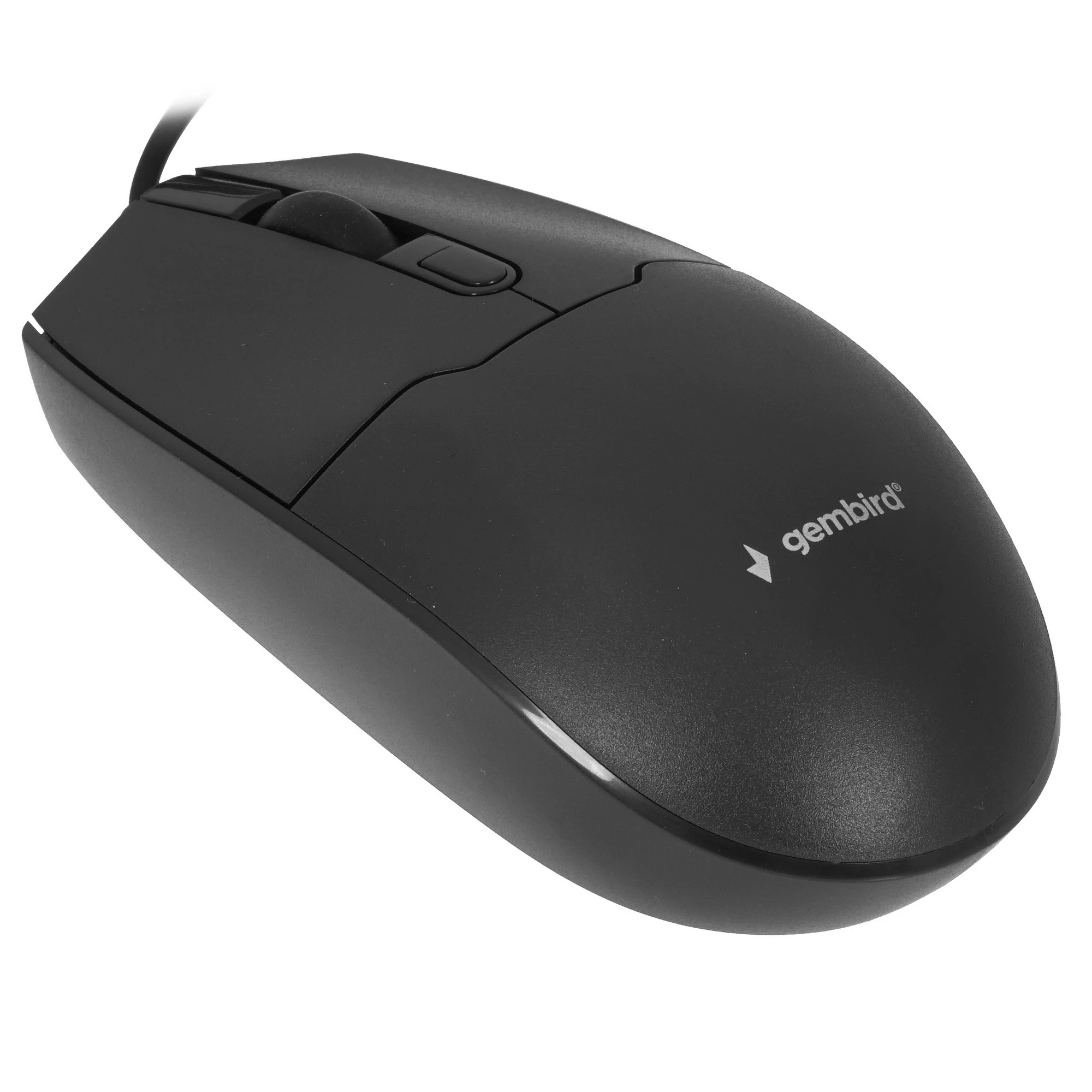 Gembird MOP-430 черный, USB, {проводной, 3кл+колесо-кнопка, 1000/1600 DPI, 1,5 м}